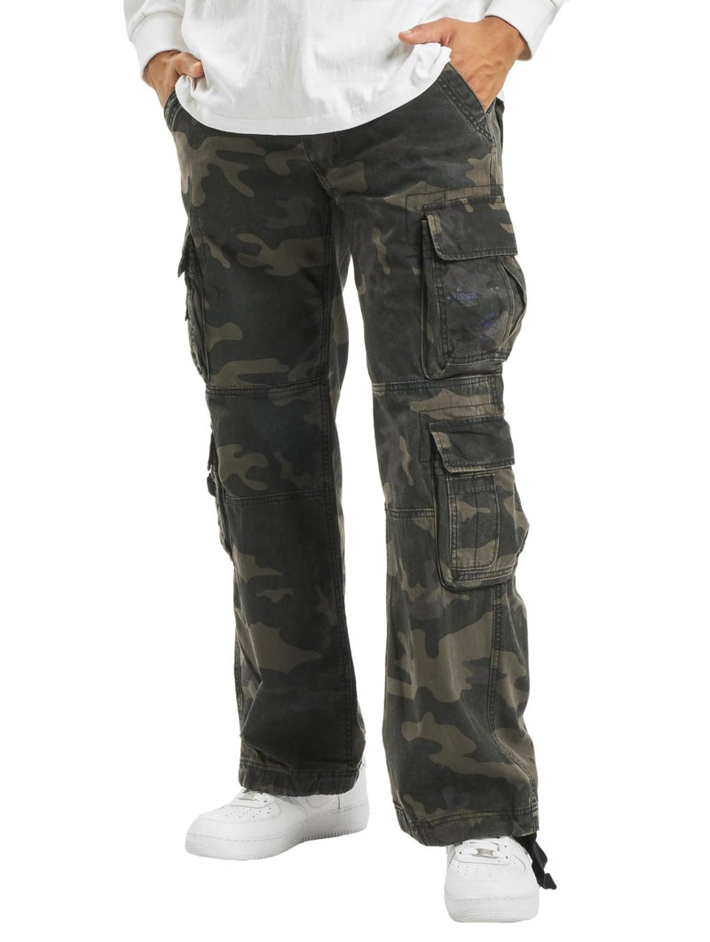 Brandit Pure Vintage Trousers Dark Camo Size L - Image 1